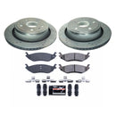PowerStop Z23 Daily Driver Carbon-Fiber Ceramic Brake Pad and Drilled & Slotted