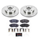 PowerStop Track Day High-Performance Brake Pad and Rotor Kit