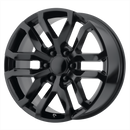 22X9 Performance Replicas PR196 Satin Black 6X139.7 6X5.5 ET24 Wheel Rim