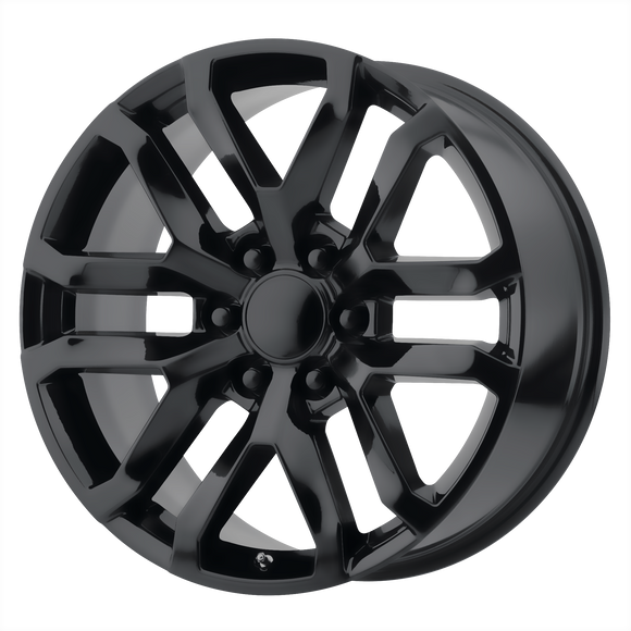 22X9 Performance Replicas PR196 Satin Black 6X139.7 6X5.5 ET24 Wheel Rim