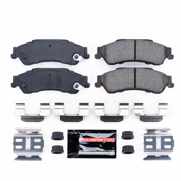 PowerStop Z23 Evolution Sport Carbon-Fiber Brake Pads With Hardware