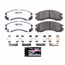 PowerStop Z26 Street Performance Carbon-Fiber Ceramic Brake Pads With Hardware