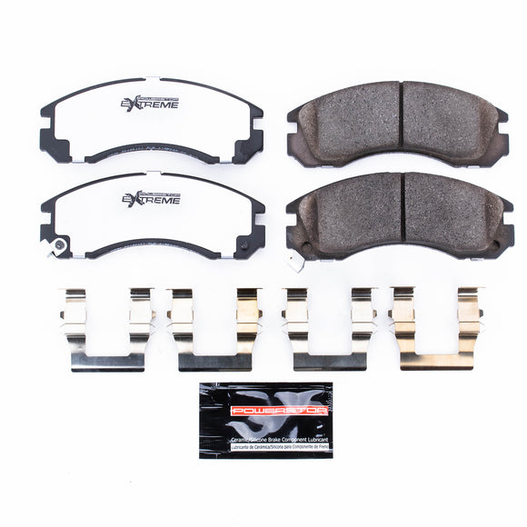 PowerStop Z26 Street Performance Carbon-Fiber Ceramic Brake Pads With Hardware