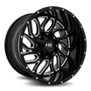 20x12 Hardrock Destroyer Gloss Black Milled 5x127/139.7 ET-51 wheel/rim-2
