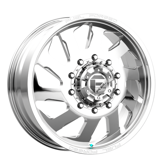 22x8.25 Fuel Off-Road DD39 FF39D Polished 10x225 ET-202 CB170.1 Wheel Rim