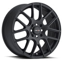 16x7 Vision 426H Cross Matte Black 4x100 4x108 4x4.25 ET42 Wheel Rim