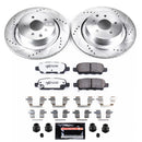PowerStop Z26 Street Performance Ceramic Brake Pad and Drilled & Slotted Rotor K