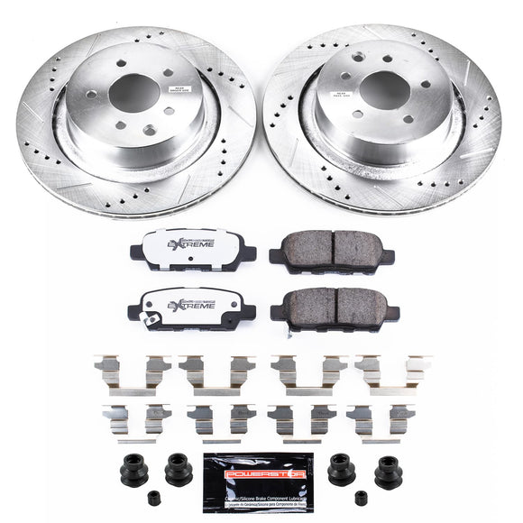 PowerStop Z26 Street Performance Ceramic Brake Pad and Drilled & Slotted Rotor K