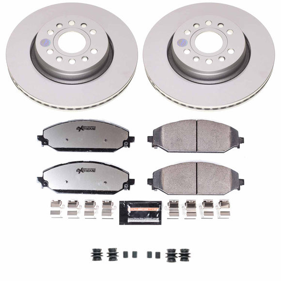 Z36 Truck & Tow Premium Carbon-Fiber Ceramic Brake Pad and Fully Coated Rotor Ki