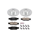 PowerStop Z23 Daily Driver Carbon-Fiber Ceramic Brake Pad and Drilled & Slotted