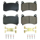 PowerStop Z17 Evolution Ceramic Brake Pads With Hardware