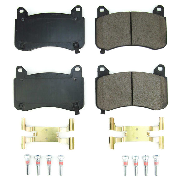 PowerStop Z17 Evolution Ceramic Brake Pads With Hardware
