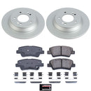 Genuine Geomet Coated Rotor and Low-Dust Ceramic Brake Pad Kit