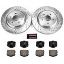 PowerStop Z23 Daily Driver Carbon-Fiber Ceramic Brake Pad and Drilled & Slotted