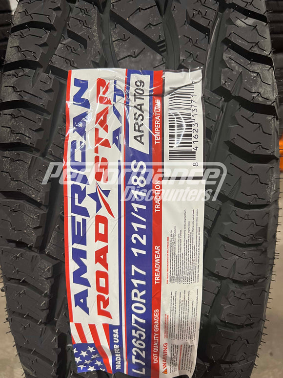 265/70R17 American Roadstar A/T 121S BSW E 265 70 17 2657017