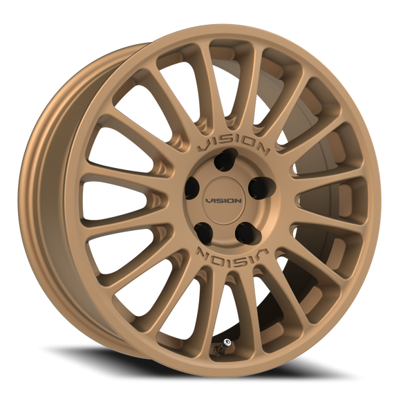 17x7 Vision 477 Monaco Bronze 5x108 5x4.25 ET38 Wheel Rim