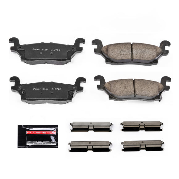 PowerStop Z23 Evolution Sport Carbon-Fiber Brake Pads With Hardware