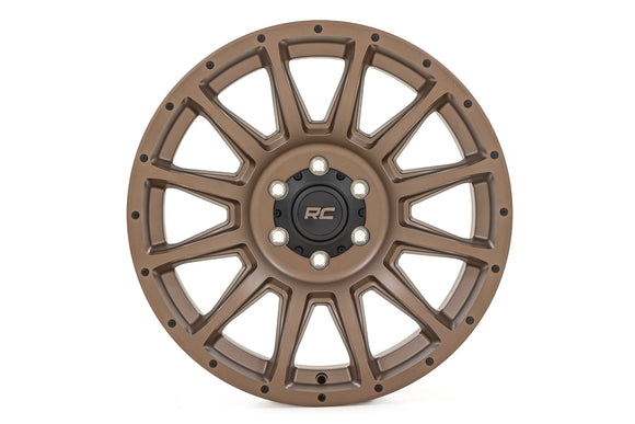 18x9 Rough Country 90 Series Bronze 8x180 ET0 Wheel Rim