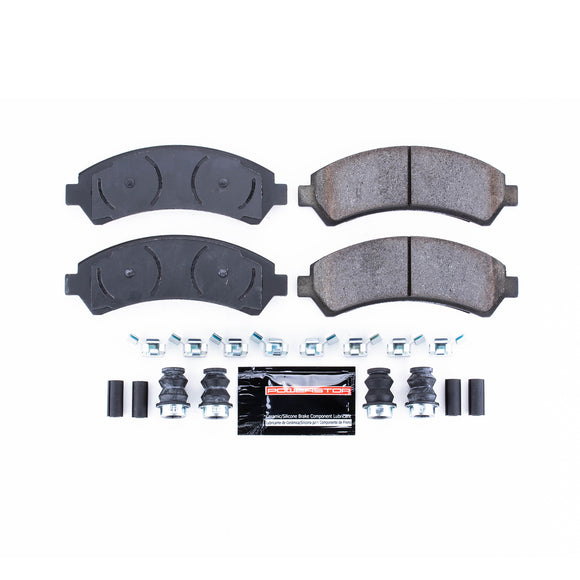 PowerStop Z23 Evolution Sport Carbon-Fiber Brake Pads With Hardware