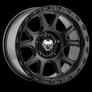 17x9 Mamba M27 Stippled Matte Black 6x139.7 6x5.5 ET-12 Wheel Rim-2