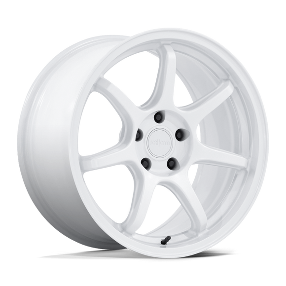 19x8.5 Rotiform RC208 BPU Gloss White 5x100 ET35 CB56.15 Wheel Rim