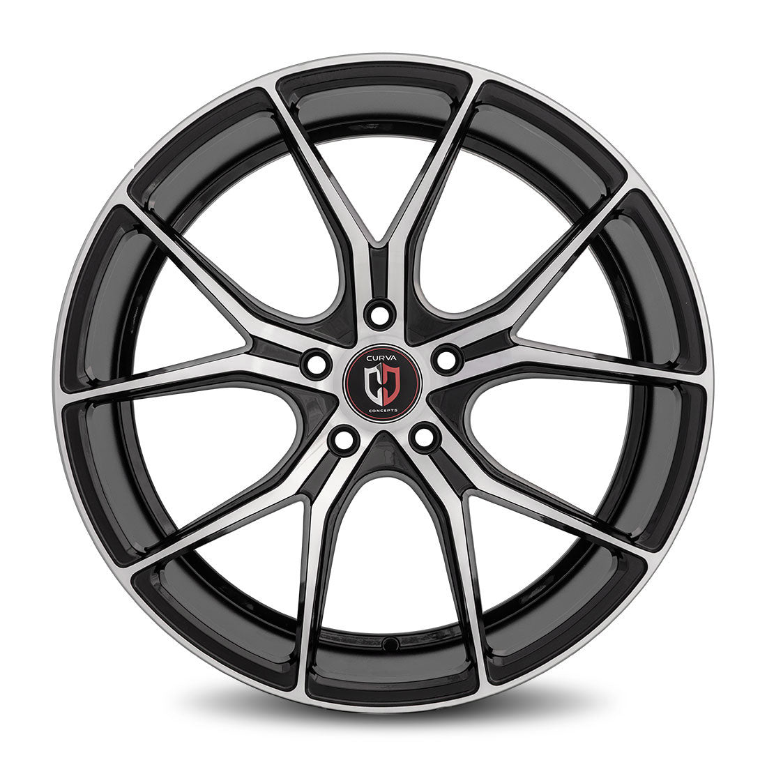 20x10 Curva C42 Gloss Black Machine Face 5x114.3 ET38 wheel/rim