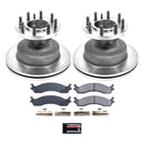 PowerStop OE Stock Replacement Low-Dust Ceramic Brake Pad and Rotor Kit