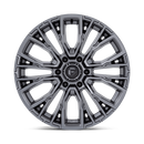 20x9 Fuel Off-Road D848 Rebar Gray 6x139.7 ET1 CB106.1 Wheel Rim