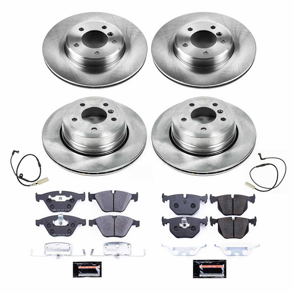 PowerStop Track Day High-Performance Brake Pad and Rotor Kit