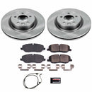 PowerStop OE Stock Replacement Low-Dust Ceramic Brake Pad and Rotor Kit
