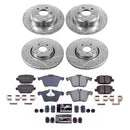 PowerStop Z23 Daily Driver Carbon-Fiber Ceramic Brake Pad and Drilled & Slotted