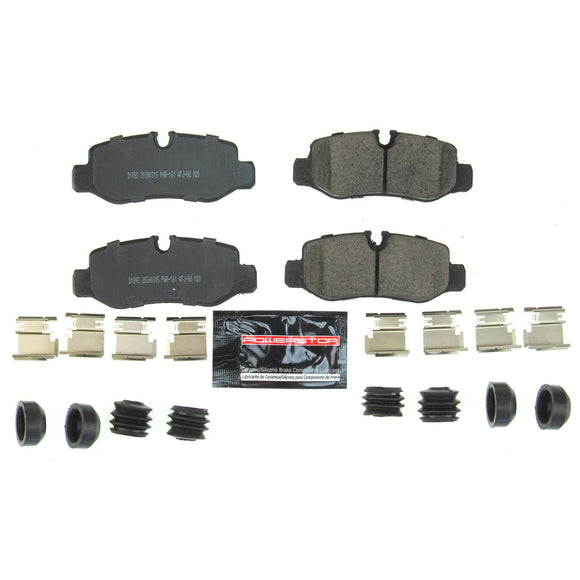 PowerStop Z23 Evolution Sport Carbon-Fiber Brake Pads With Hardware