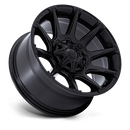 22x10 Fuel Off-Road FC880 Super C Matte Black 8x170 ET10 CB125.1 Wheel Rim