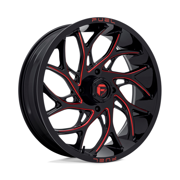 22X7 Fuel UTV D779 Runner UTV G-BLK-MILL-RD 4X137 ET0 wheel/rim