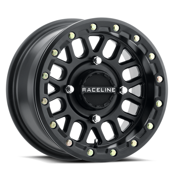 14x7 Raceline A93B Podium Satin Black 4x156 ET10 CB132.5 Wheel