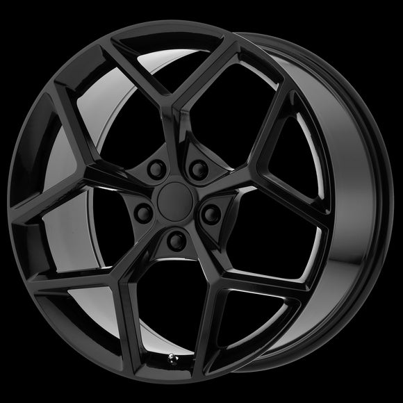 20X10 OE Performance PR126 Gloss Black 5X120 ET23 wheel/rim
