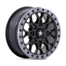15X6 Msa Offroad Wheels M48 Portal Beadlock Black 4X137 ET38 Wheel Rim