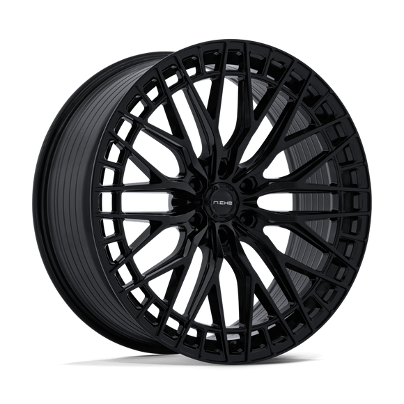 24x10 Niche NC288 Genoa Gloss Black 6x139.7 ET0 CB106.1 Wheel Rim