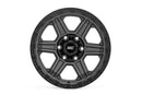 17x8.5 Rough Country 79 Series Gunmetal Gray 6x5.5 ET0 Wheel Rim