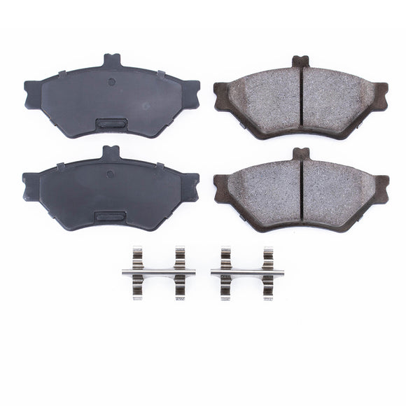 PowerStop Z17 Evolution Ceramic Brake Pads With Hardware