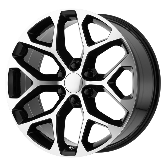 22X9 OE Performance PR176 Gloss Black Machined 6X139.7 ET24 wheel/rim
