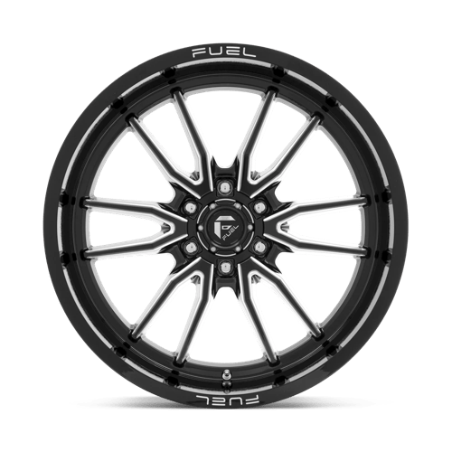 22x10 Fuel Off-Road D761 Clash Gloss Black Milled 6x135 ET-18 CB87.1 Wheel Rim