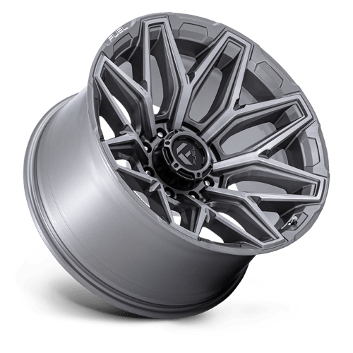 22x12 Fuel Off-Road FLUX Platinum Wheel 8x165.1 ET-44 CB125.1