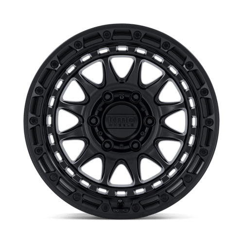 17x8.5 KMC KM556 Crux Blackout 6x139.7 ET25 CB106.1 Wheel Rim