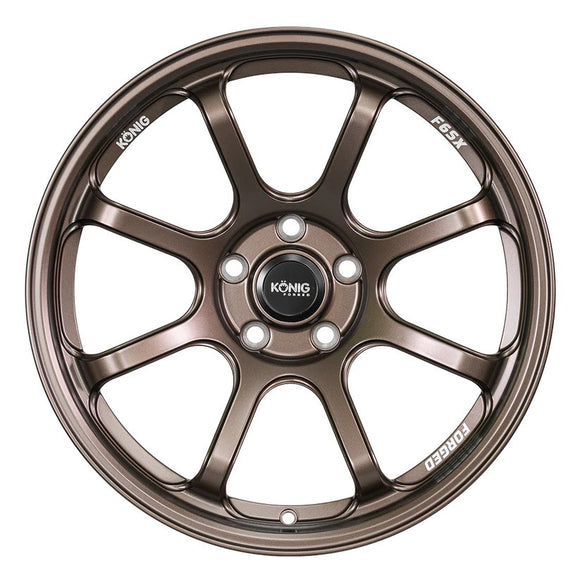 18x10.5 Konig F6SX Race Bronze 5x120 ET25 CB72.56 Wheel Rim