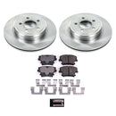 PowerStop OE Stock Replacement Low-Dust Ceramic Brake Pad and Rotor Kit