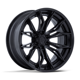 20x10 Fuel Off-Road FC404 Mutiny Matte Black Gloss Black Lip 6x135 ET-18 Wheel