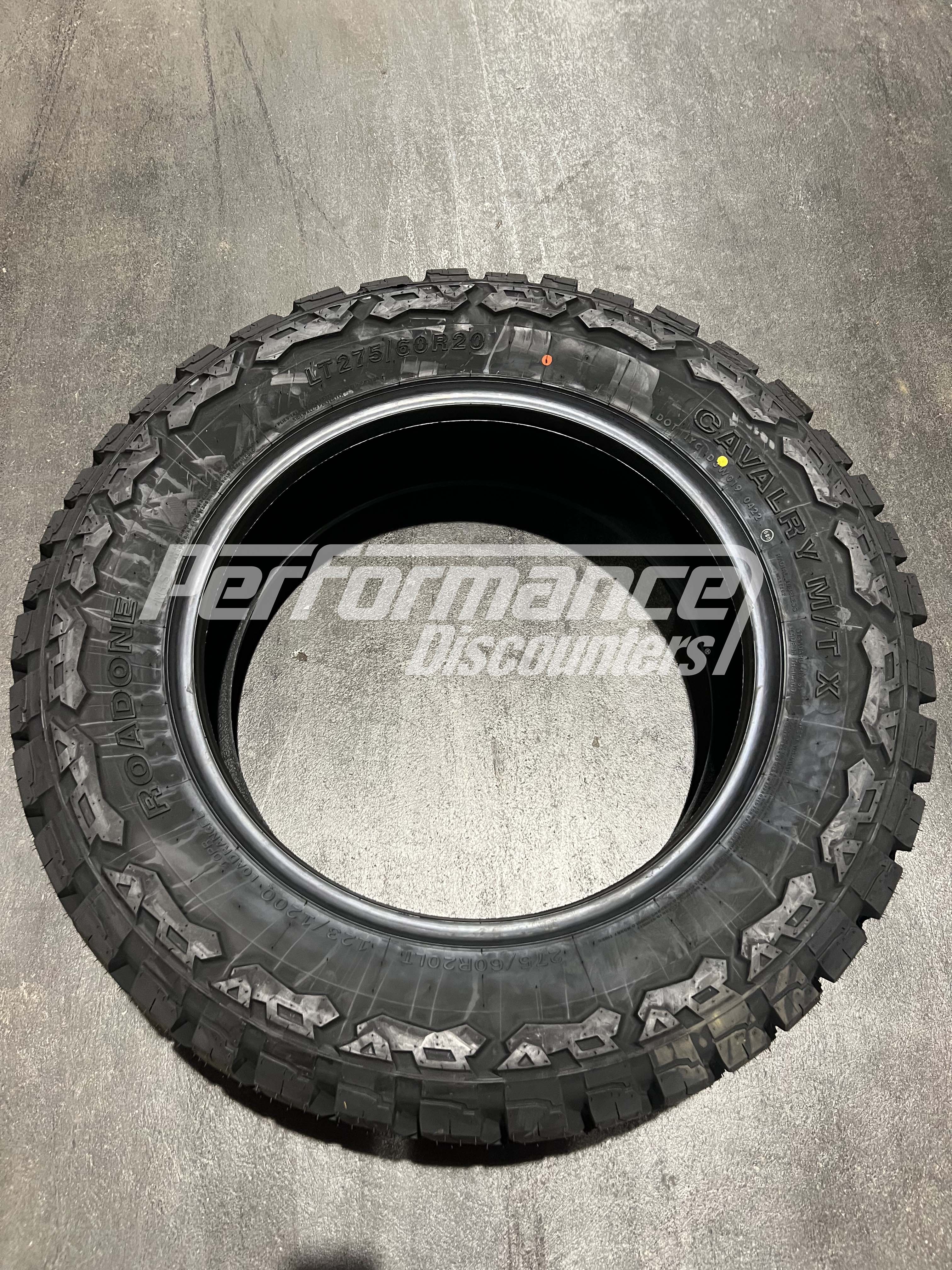 Roadone Cavalry M/T X Mud Tire(s) 275/60R20 LRE BSW 123Q 275/60-20 2756020