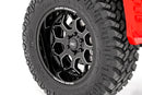 20x10 Rough Country 96 Series Gloss Black Machined Wheel 8x6.5 ET-19 CB5.079