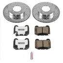 PowerStop Z26 Street Performance Ceramic Brake Pad and Drilled & Slotted Rotor K